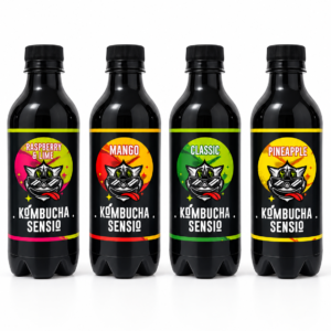 Дегустационен пакет Kombucha Sensio – четири вкуса комбуча