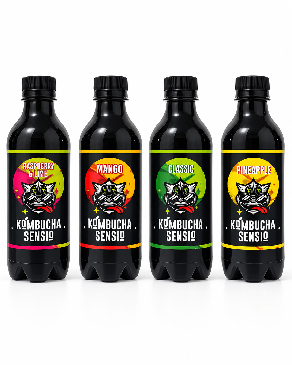 kombucha sensio 4 br. Дегустационен пакет Kombucha Sensio – четири вкуса комбуча